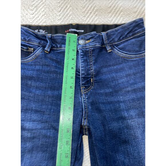 Liz Claiborne Jeans Women's Size 10 Bootcut MidRise Stretch Dark Wash Classic - Picture 6 of 8
